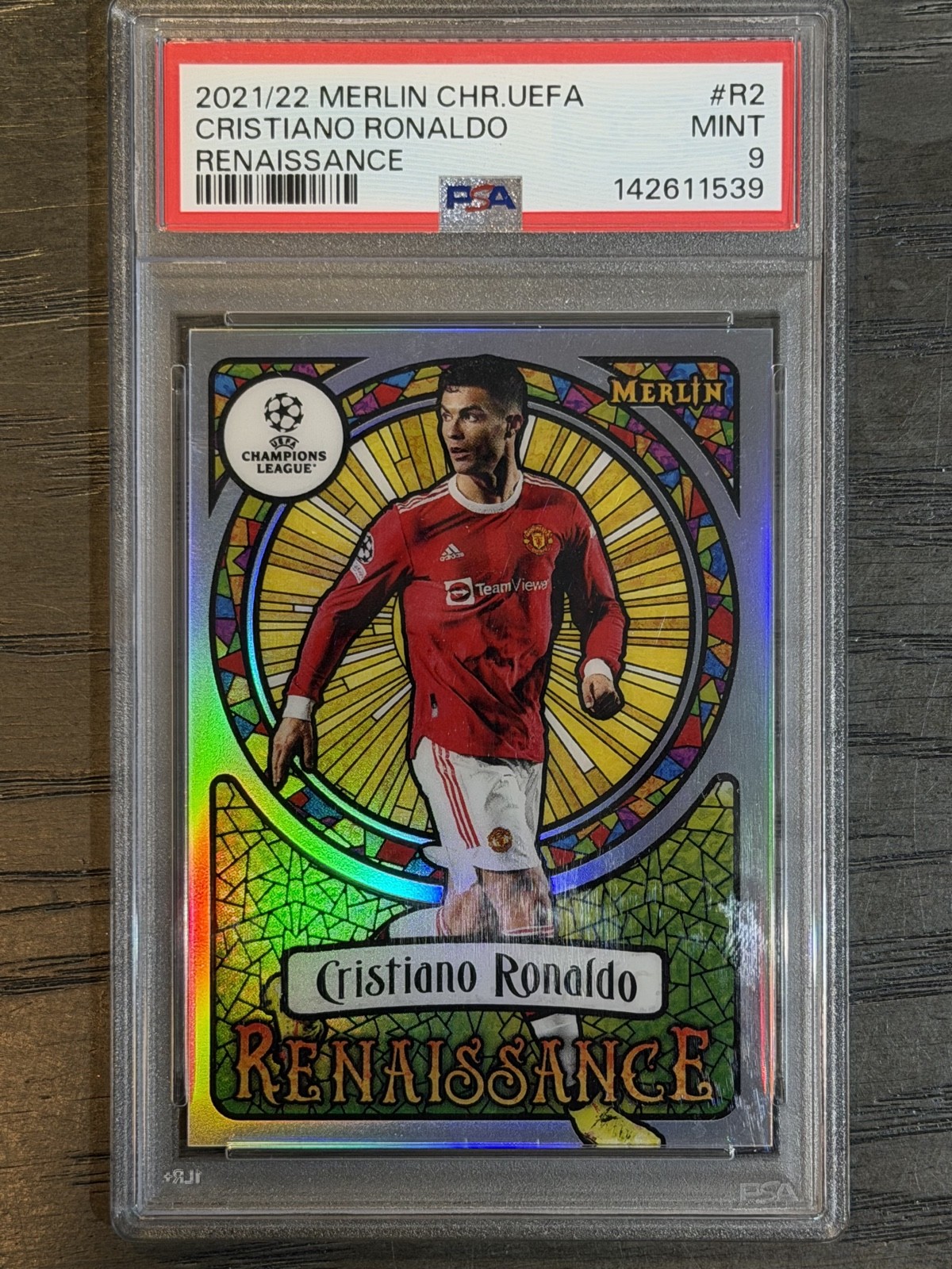 2021-22 Topps Merlin Chrome UEFA Cristiano Ronaldo - Renaissance - Case Hit