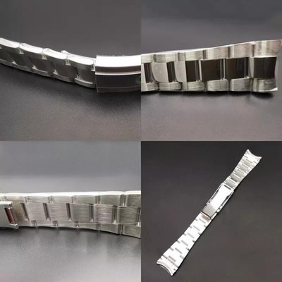 21mm 904L SS Oyster Style Watch Bracelet Strap Band Fits Rolex Datejust 126334