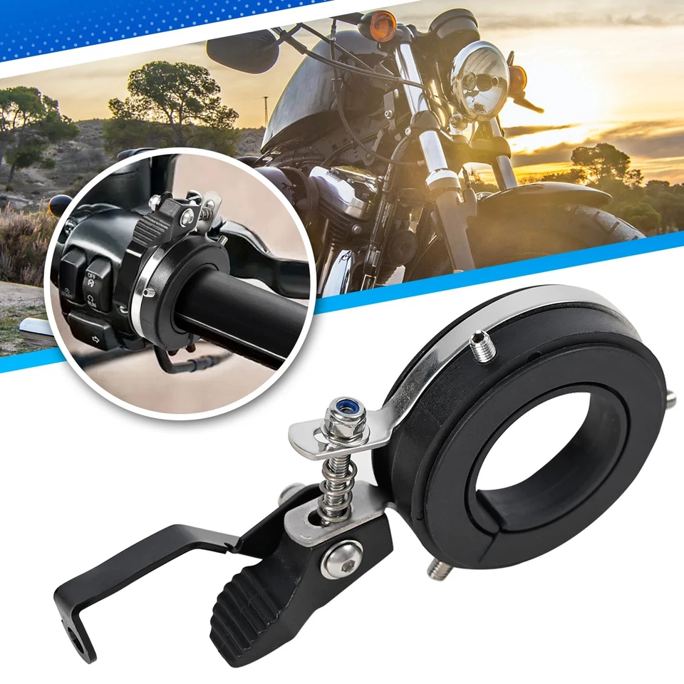 Cruise Control Motorcycle Throttle Assist Lock for Harley 1990-Newer - Image 2 of 4