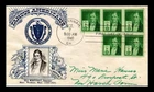 US COVER ELI WHITNEY FAMOUS AMERICANS FDC CROSBY PHOTO CACHET