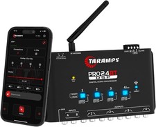  US DEALER Taramps PRO 2.4BT Audio Processor   DSP Bluetooth Control via App