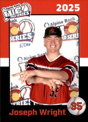 2025 Lake Land Lakers Juco Cards 34 Joseph Wright High Ridge Missouri MO NM Card