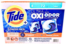 Tide Power PODS  Ultra OXI Laundry Detergent Pacs Original 72 Count