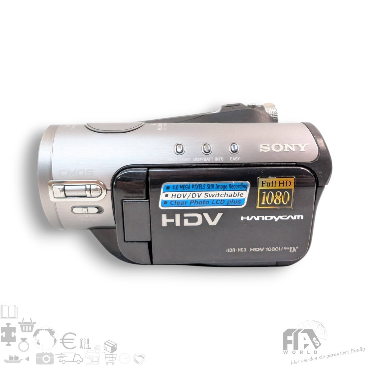 SONY HDV HANDYCAM HDR-HC3 ② Kamera cyfrowa Sony HDR-HC3 - Opinie i ceny na Ceneo.pl