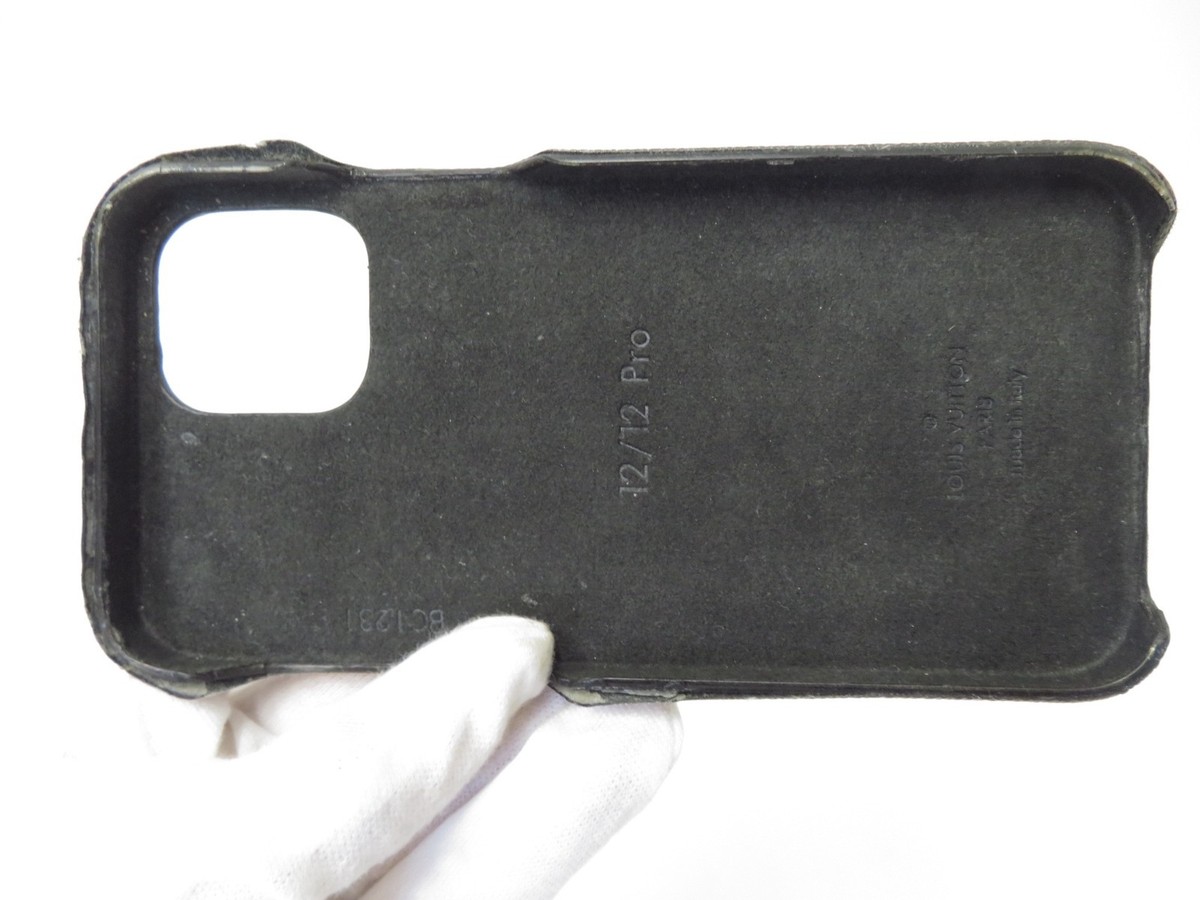 Authentic LOUIS VUITTON Monogram Phone Case for iPhone 12/12pro I