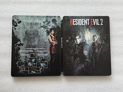 Resident Evil 2 Classic Edition Custom Steelbook/SteelUp Case PS5/PS4/Xbox No Ga