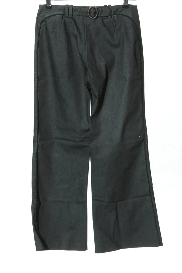 CERRUTI Pantalón anchos Mujeres Pantalón Talla EU 36 azul oscuro look casual - Imagen 2 de 4
