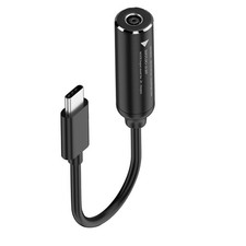 Black DC Female to USB Type C PD Charger Cable Power Cable for USB C Devices