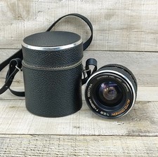 Auto Chinon 1: 2.8 F=28mm 550734 Camera Lens With Carry Case