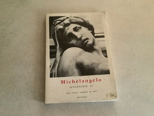 michelangelo sculptures the little library of art paperback book methuen