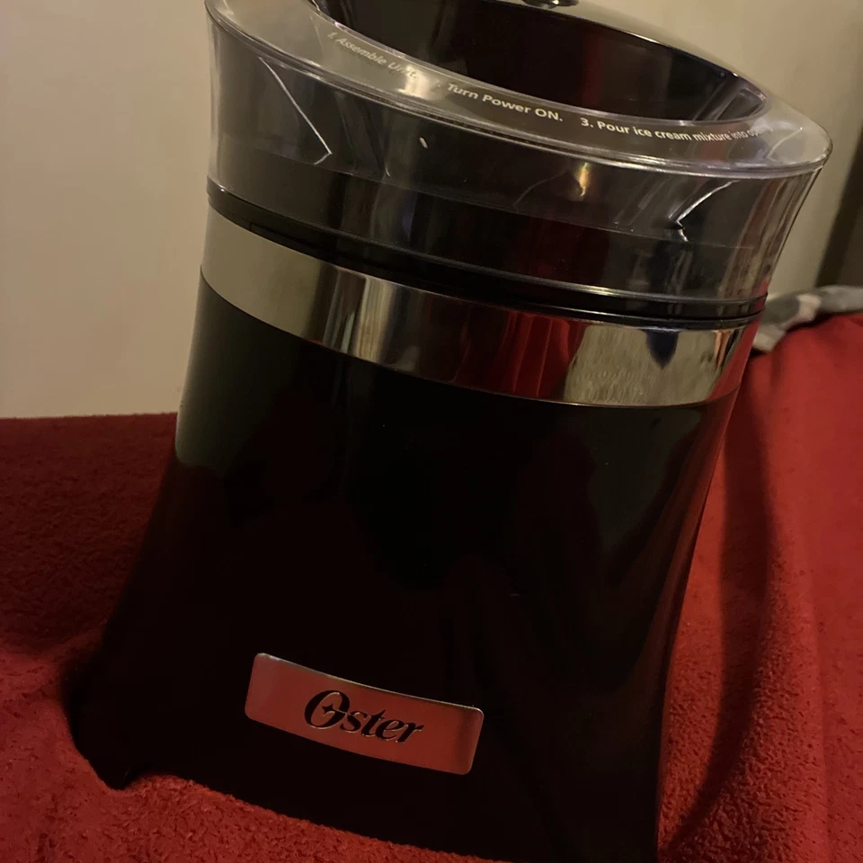 Sorbete para helado Oster yogur congelado 1,5 cuartos negro FRSTIC-GC0 Sunbeam Foto 4 de 4