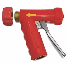 Sani-Lav N1tr Spray Nozzle, Red, Brass/Ss, 5-1/4" L