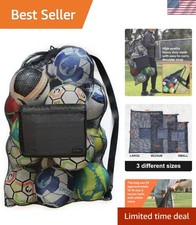 Extra Large Heavy Duty Mesh Bag 40"x30" - Perfect for Sports  Water Activities
