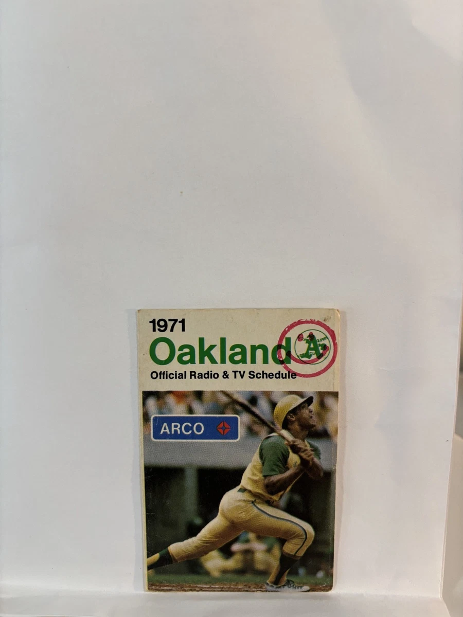Oakland Athletics Baseball Vintage Sports Memorabilia for sale | eBay