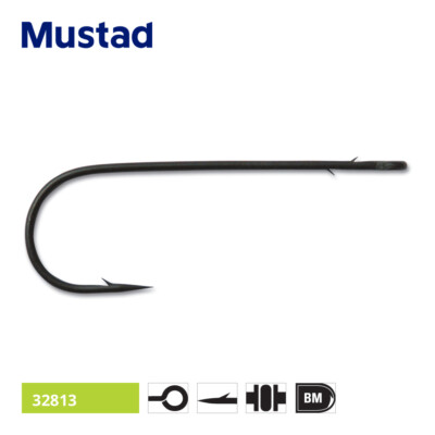 Mustad UltraPoint Aberdeen Worm Hooks Cod Bass Pollock Conger Eel Sea  Fishing UK