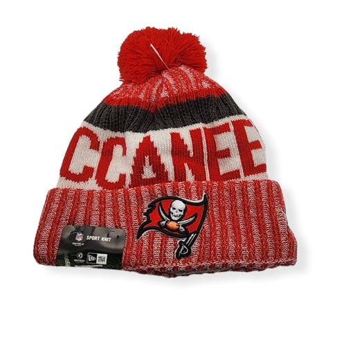 Auténtico Nueva Era Tampa Bay Bucaneros Deporte Tejido Gorro Clima Frío Sombrero - Imagen 18 de 23