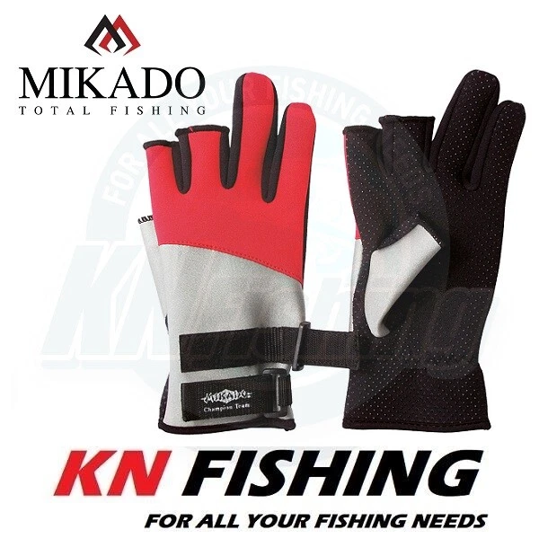 MIKADO NEOPRENE Open Spinning Jigging Fishing Gloves M L XL
Opens in a new window or tab