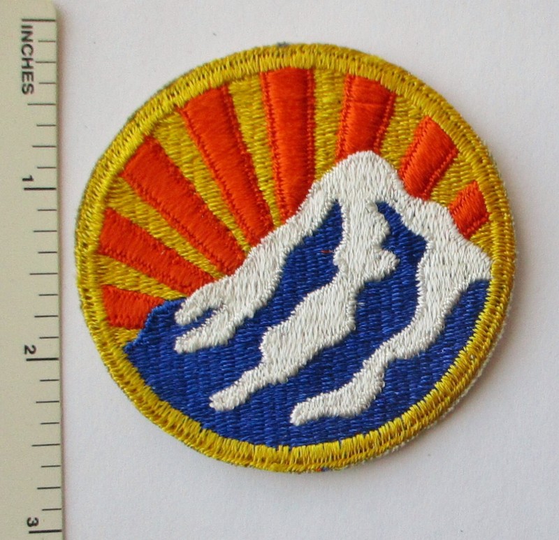 Older Vintage MONTANA US ARMY NATIONAL GUARD STATE PATCH Cut Edge Original