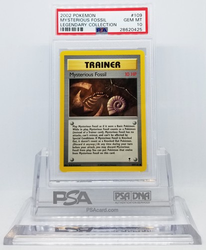 Mysterious Fossil graded PSA 10 for sale on eBay
