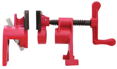 BESSEY Rohr-Schraubzwinge BPC H34 Ausladung 42mm Ø 26,9mm Zwinge 3/4 Zoll Rohre