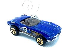 1965 Chevy Convertible Christmas Ornament 1:64 Blue 5