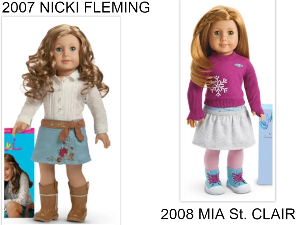 AMERICAN GIRL 18" Muñeca NIÑA RETIRADA DEL AÑO Conjunto Completa Tu Elección Foto 4 de 4