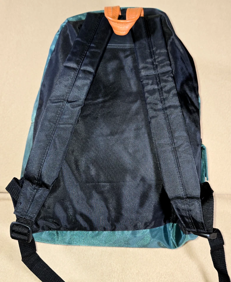 Mochila de Motocicleta Triumph Vintage Verde Años 90 Logo Clásica Coleccionable Bolsa de Equipo Foto 3 de 4