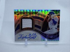 EDWARD OLIVARES RC 2021 Panini Select RPA PATCH PRIZM AUTO /199 - Card #RJA-EO