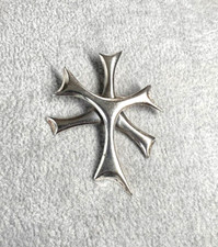 Vintage Sigi Pineda Mexico modernist brooch 925 Sterling silver signed 828 TASCO