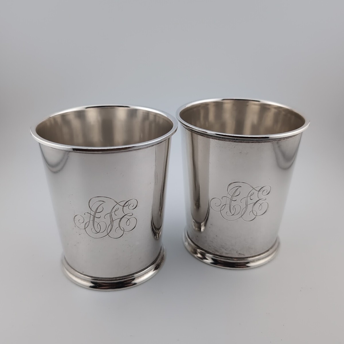 Fisher Model 86 Sterling Silver Mint Julep Cups - With