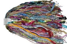 100 Yards Multi Fiber for Embellishments Assorted Novelty Yarn for Card Making