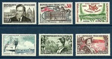 France - 1960   n° 1242 à 1247   neuf **