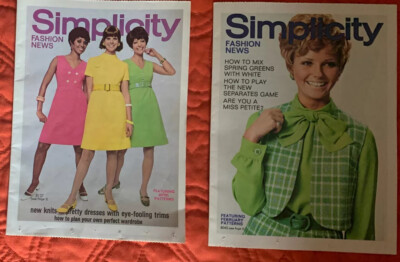 1969 fashion dresses McCall's 1969 Spring Catalog Vintage Magazine