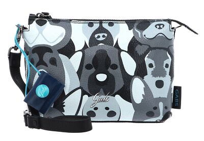 Gabs Josephine TG Animals + Bull Crossbody Bag S Tasche Pop Dogs Nero schwarz