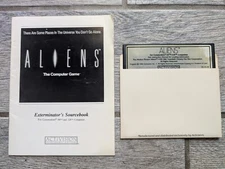 ALIENS for the Commodore 64 C64/128, Game & Manual, Fully Tested!  ACTIVISION