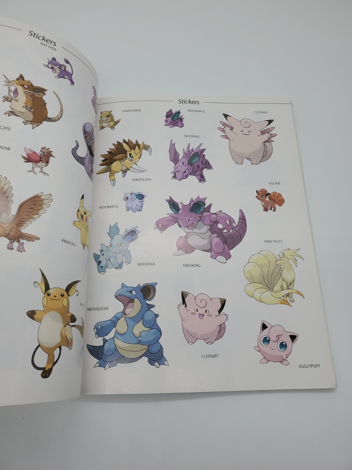 Pokemon Heart Gold Soul Silver Version 2010 Sticker Collection Book Used  Rare!!! 9780756671105