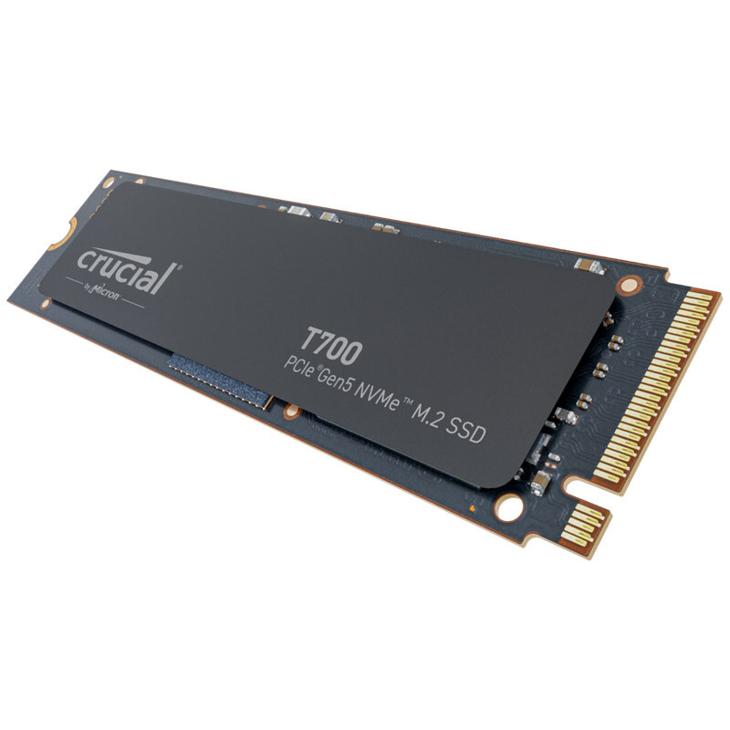 Crucial T700 SSD 1 TB PCI Express 5.0 NVMe Solid State Disk CT1000T700SSD3