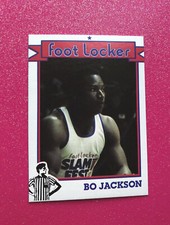 1988 Footlocker Bo Jackson Rc - Raiders Auburn - Bo Knows 