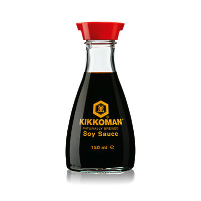  Sojasauce KIKKOMAN 150ml natürlich gebraute Sojasoße Soja Sauce Soja Soße