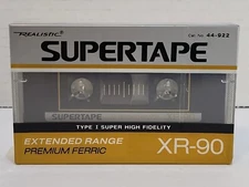  Realistic XR-90 Supertape Cassette Tapes NEW