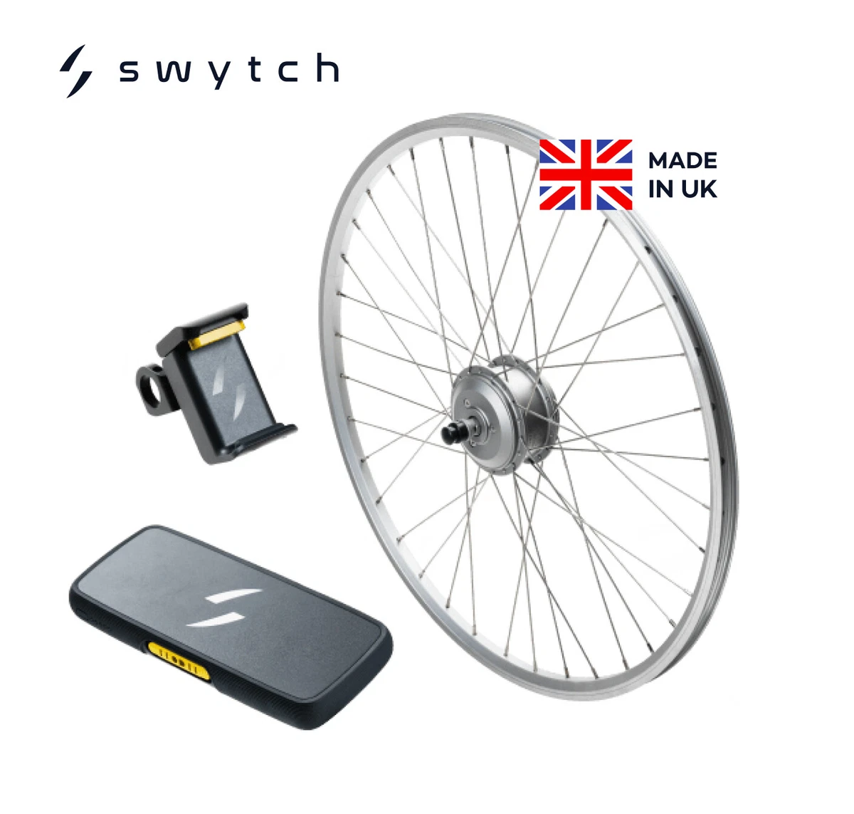 Swytch eBike Electric Bike Conversion Kit Battery Included 36V