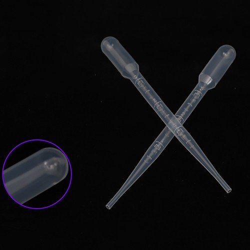 Plastic Pipettes Eye Dropper Disposable Graduated Transfer Liquid Drop Paint AU - Picture 16 of 26