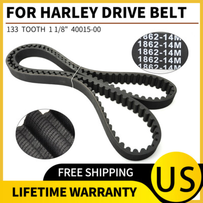 #ad REAR DRIVE BELT 133 11 8quot; FOR HARLEY DYNA FXD SUPER GLIDE FXDL REPL 40015 00 USA $38.66