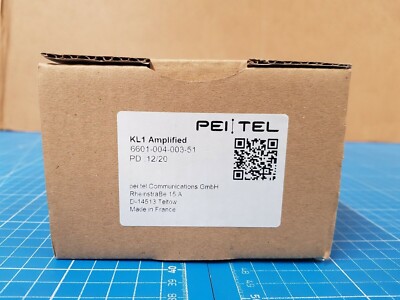 PEITEL KL1 Amplified Loudspeaker Article Number 6601-004-003-51 UR