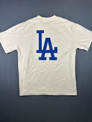 Los Angeles Dodgers Peace Collective Bone Color Shirt Sz L