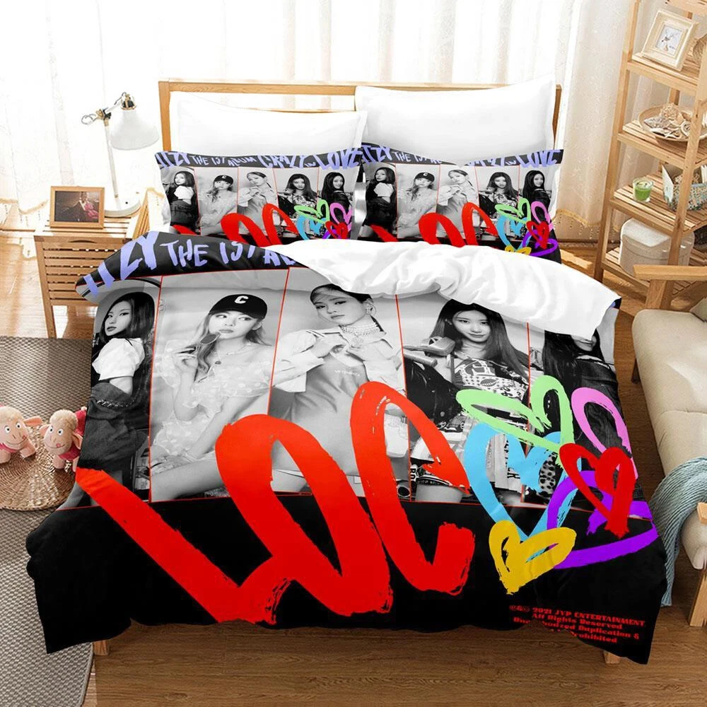 Kpop Group ITZY Bedding Set