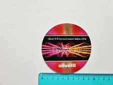 ADESIVO OLIVETTI M20 PERSONAL COMPUTER STICKER AUTOCOLLANT VINTAGE 80s ORIGINAL
