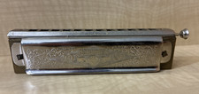 Harmonica, Super Chromonic, M Hohner, Germany w. Case