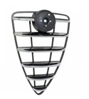 Front bumper grille for Alfa Romeo Mito (955) 2013 - new black chrome