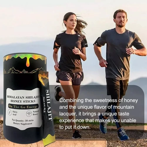 Puros Puros Hilajit del Himalaya con Miel Orgánica y Shilajit Gold Gummies Compo - Imagen 8 de 14